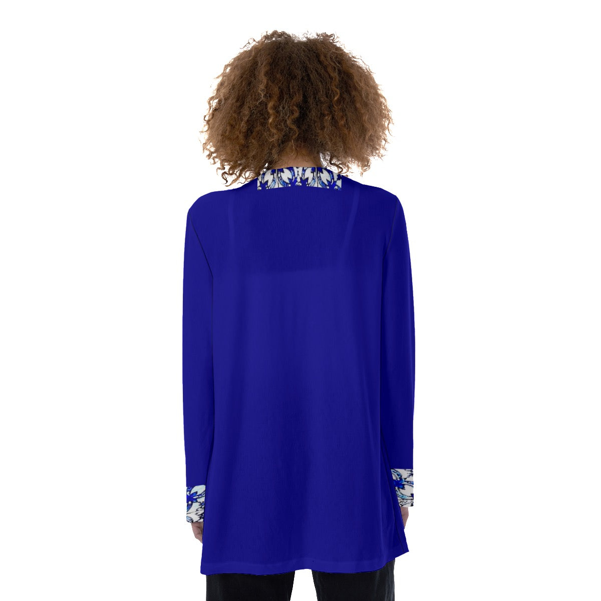 Elegance in Blue Women's Cover With Pocket