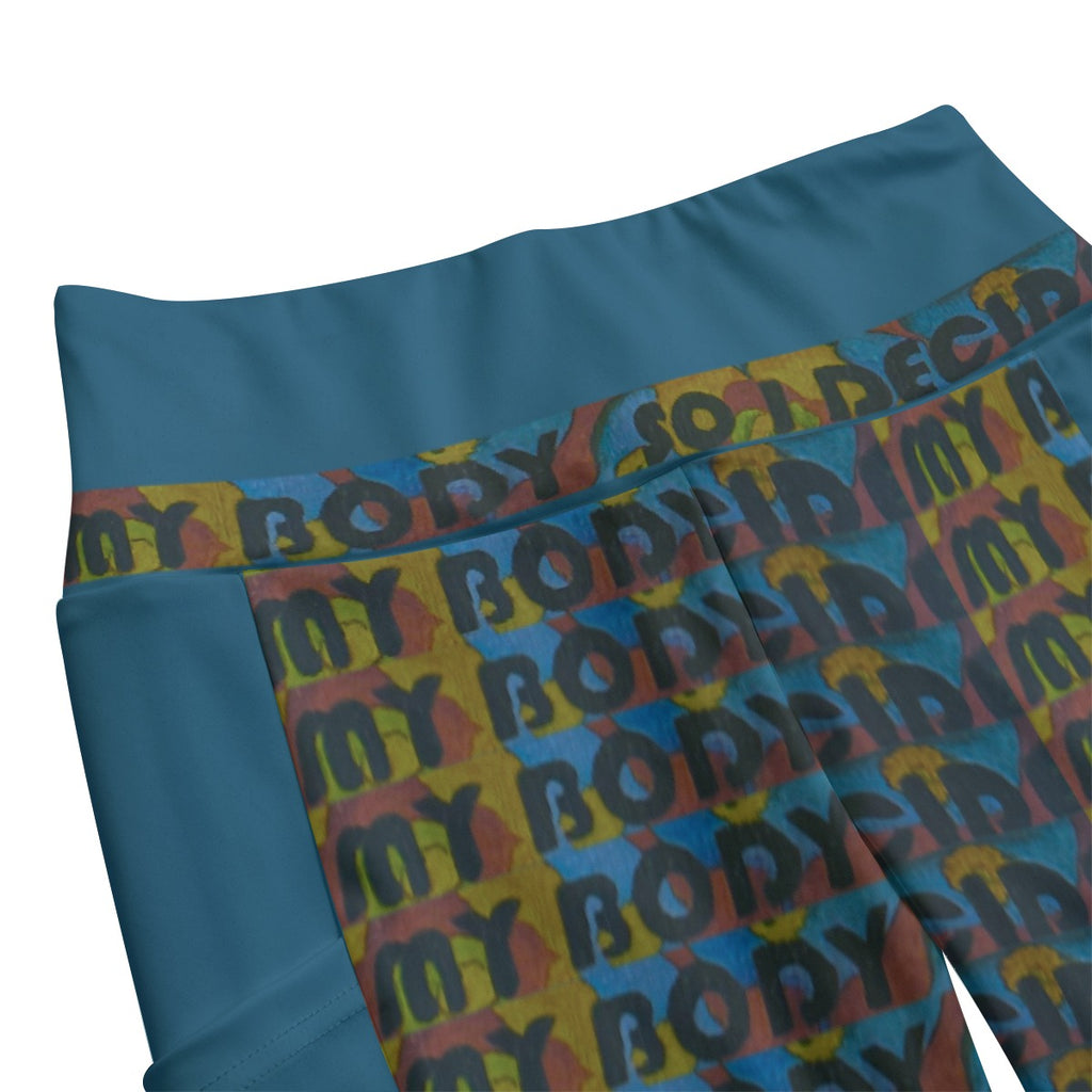 All-Over Print Women's High Waist Leggings With Side Pocket