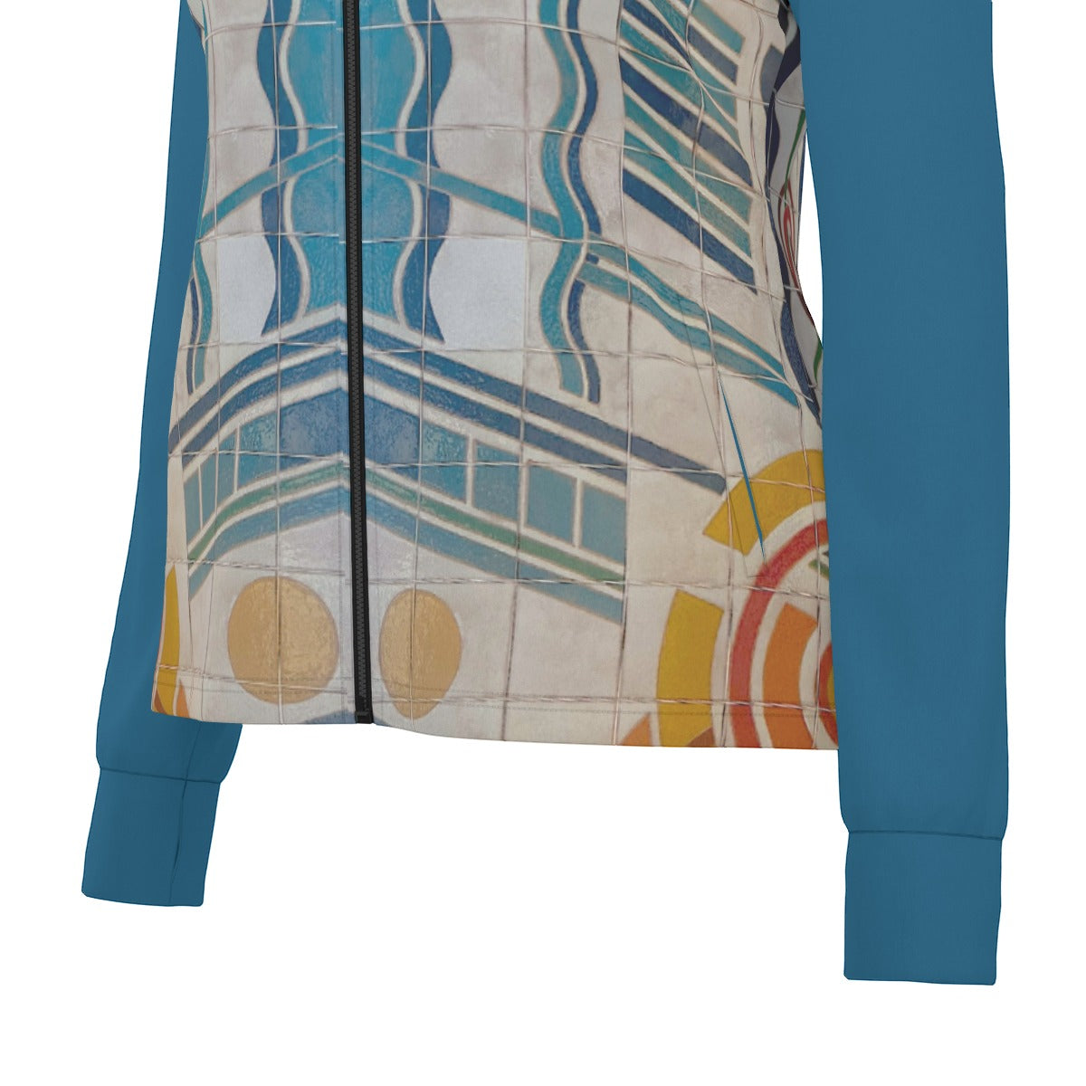 All-Over Print Women's Long Sleeve Thumbhole Jacket