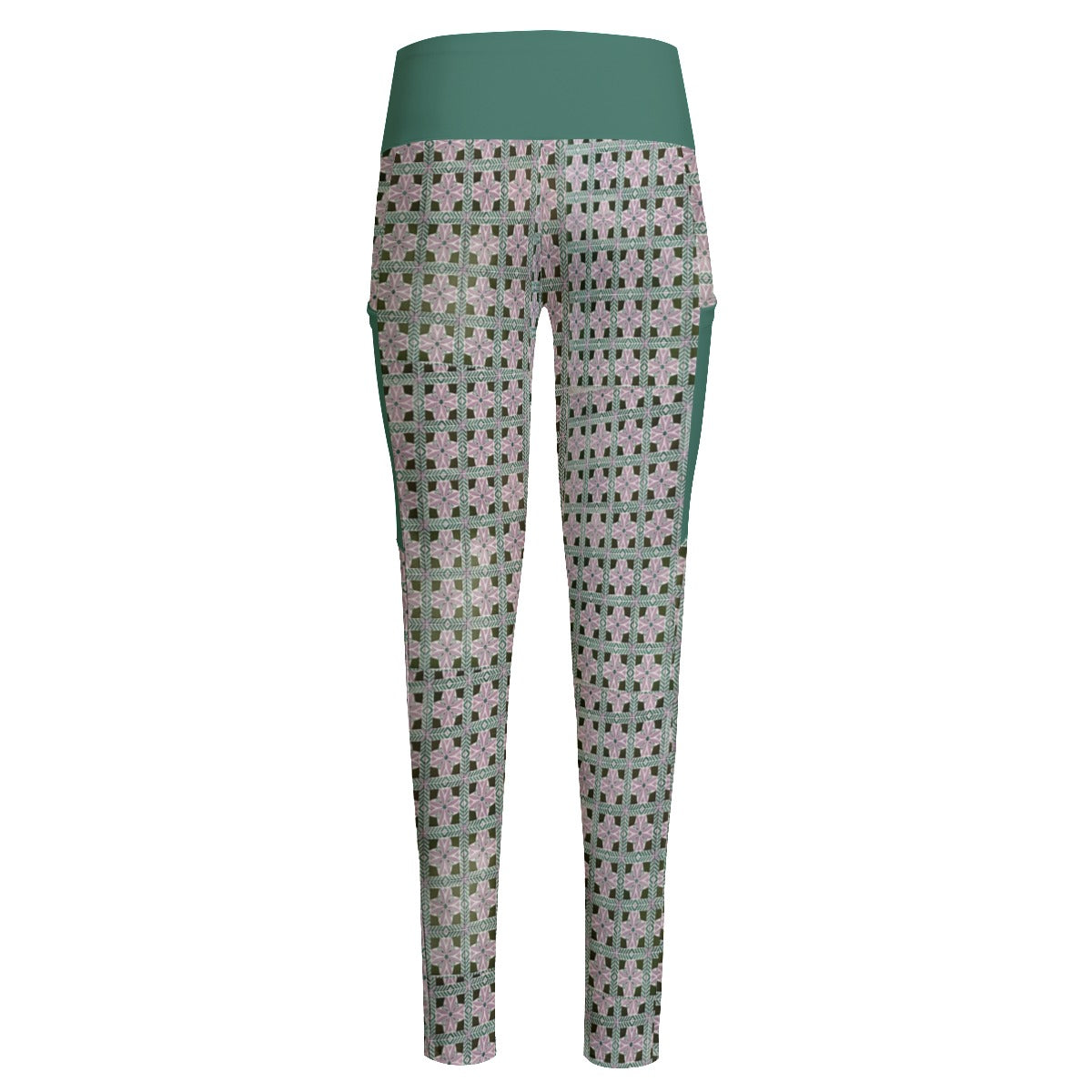 All-Over Print Women's High Waist Leggings With Side Pocket