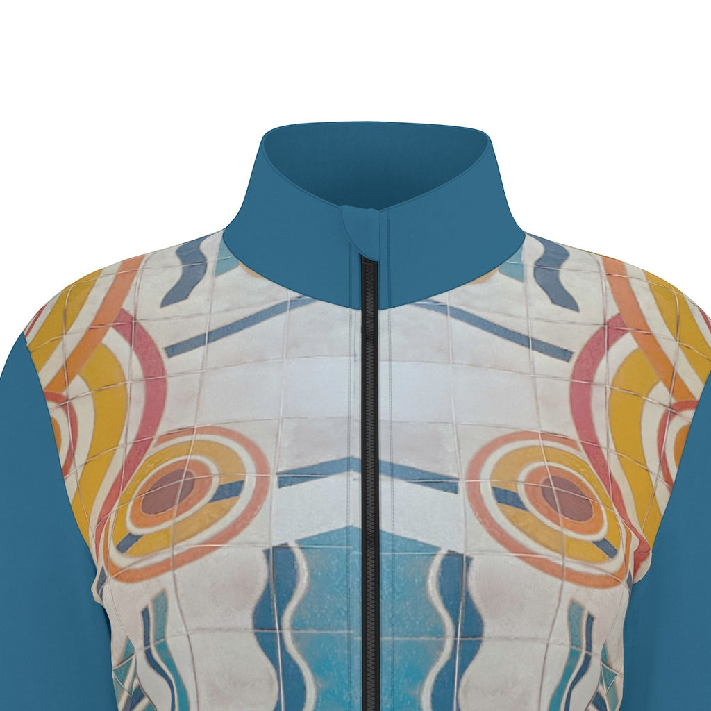 All-Over Print Women's Long Sleeve Thumbhole Jacket