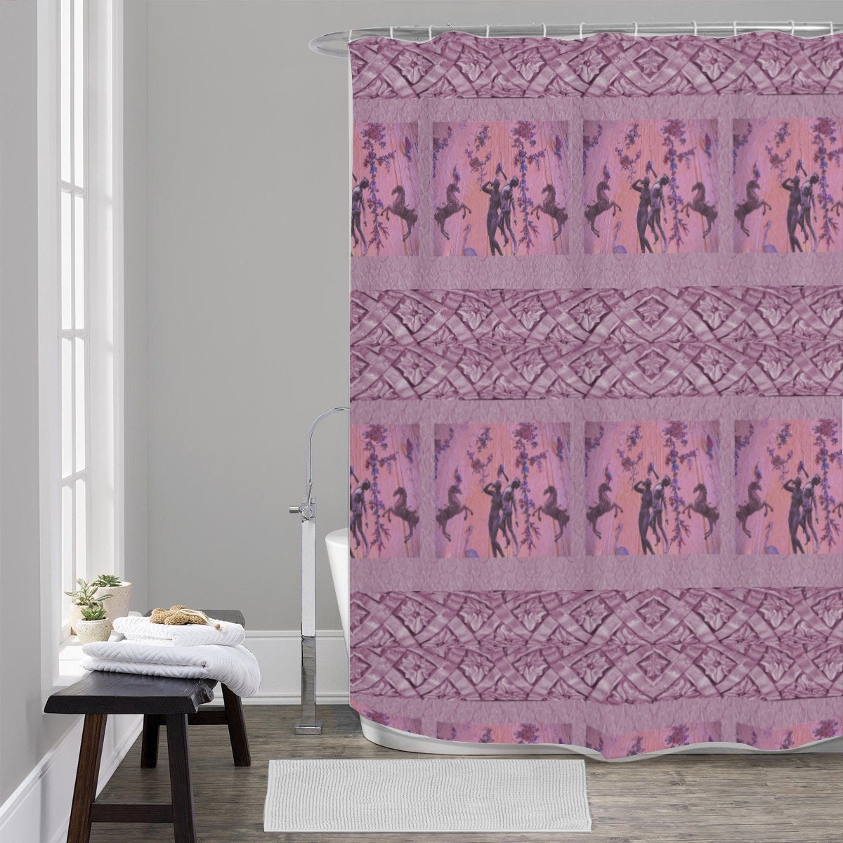 Voltaire Shower Curtain