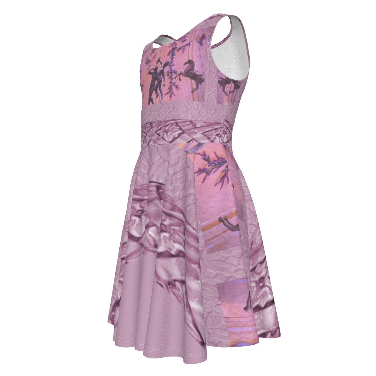 Voltaire Sleeveless Vest Dress