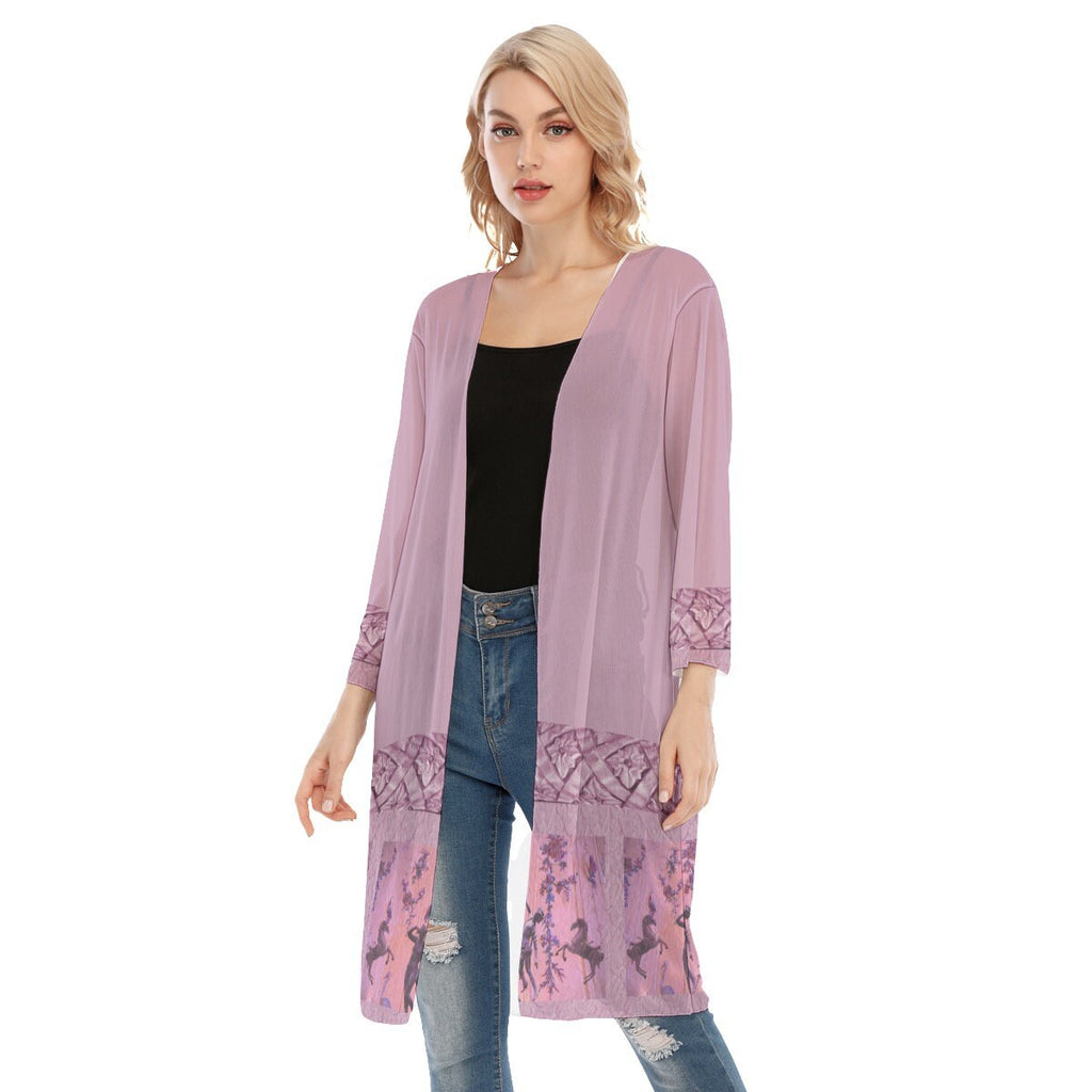 Voltaire Mesh Cardigan