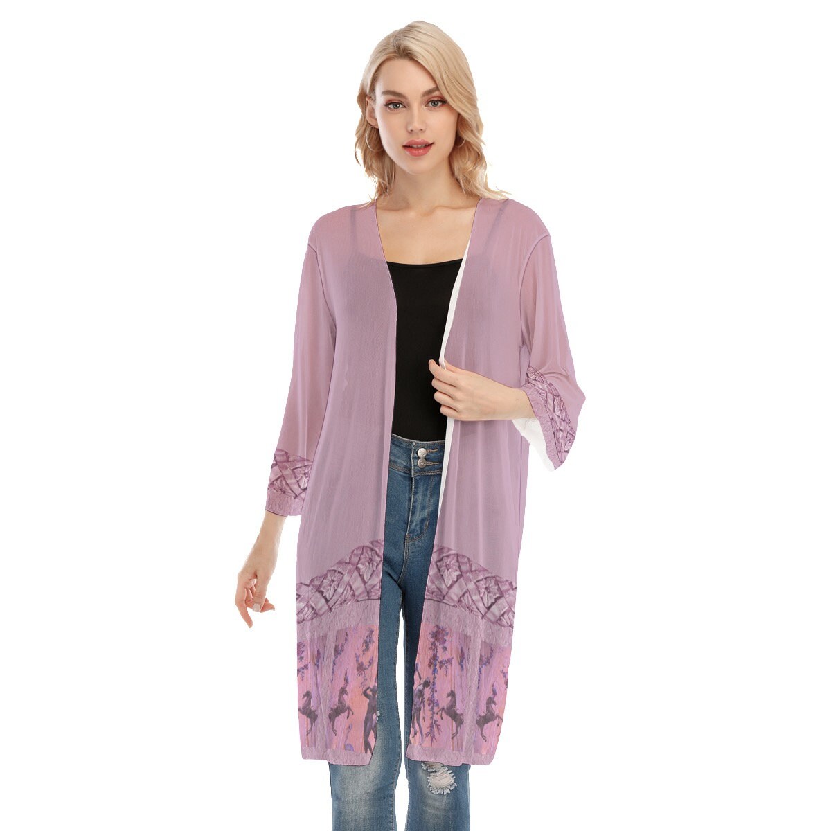 Voltaire Mesh Cardigan