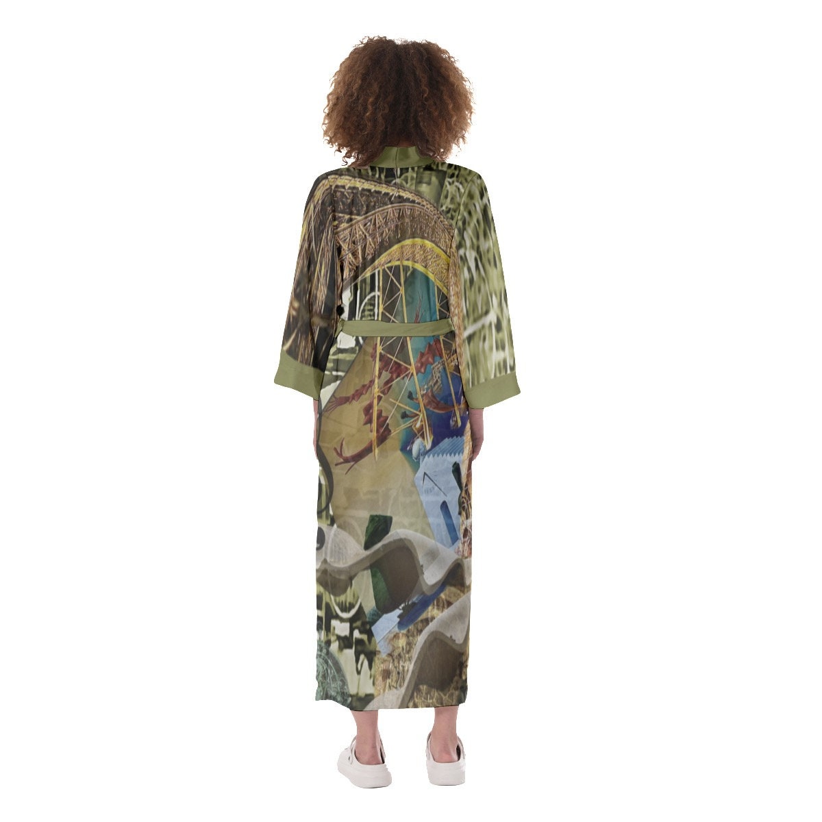 Hope Lives Satin Kimono