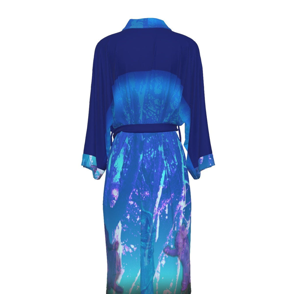 Woman's Honor Women's Satin Kimono Robe