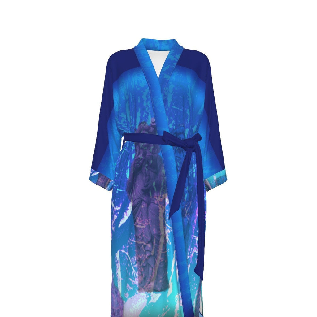 Woman's Honor Women's Satin Kimono Robe