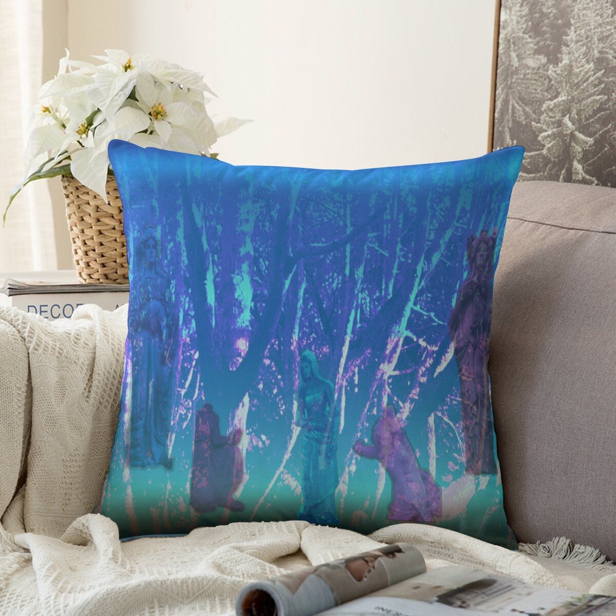 Woman's Honor Couch Pillow