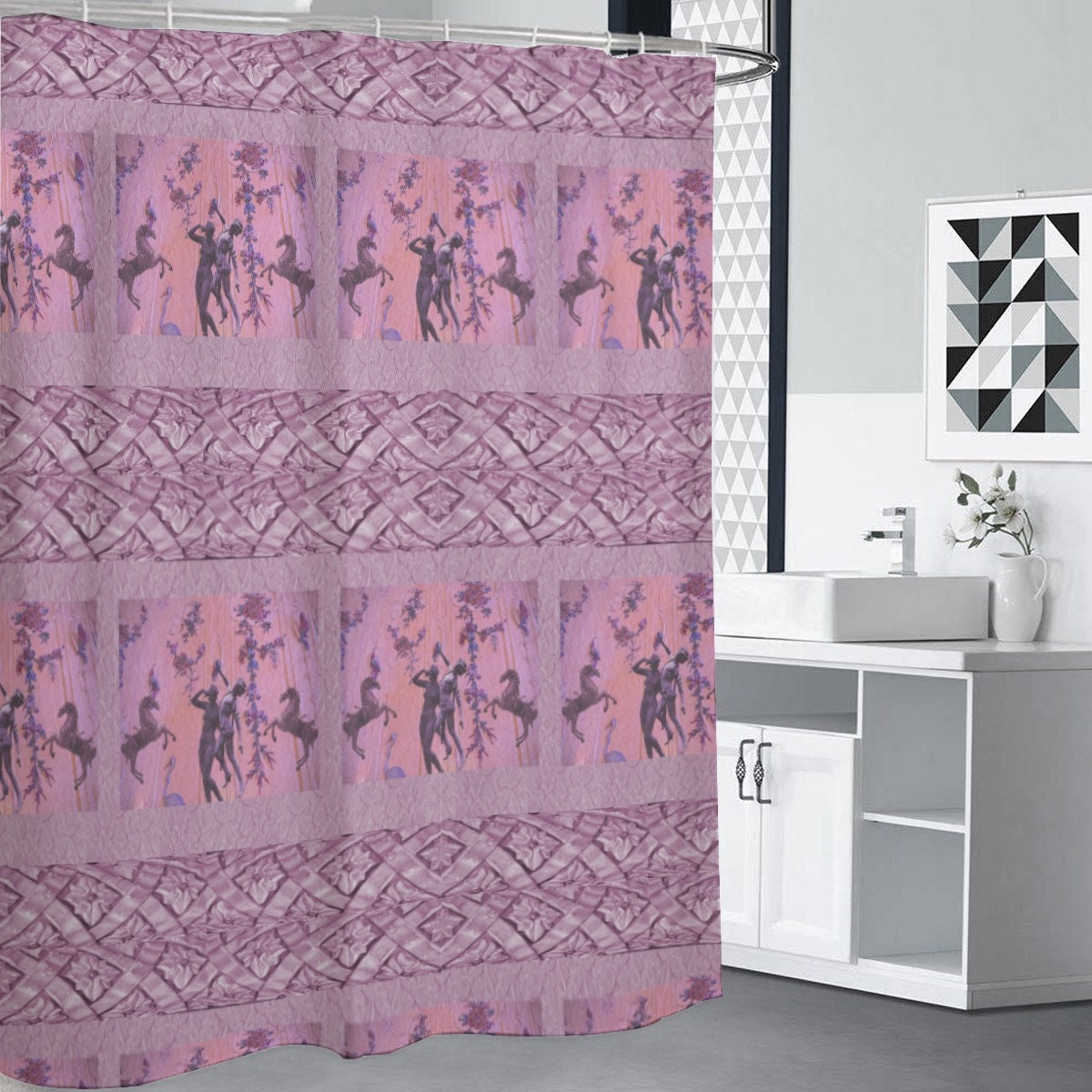 Voltaire Shower Curtain