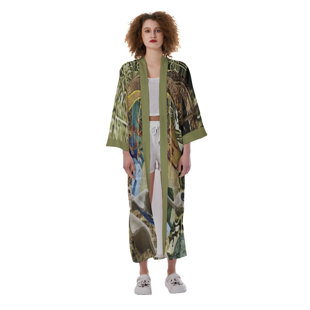 Hope Lives Satin Kimono
