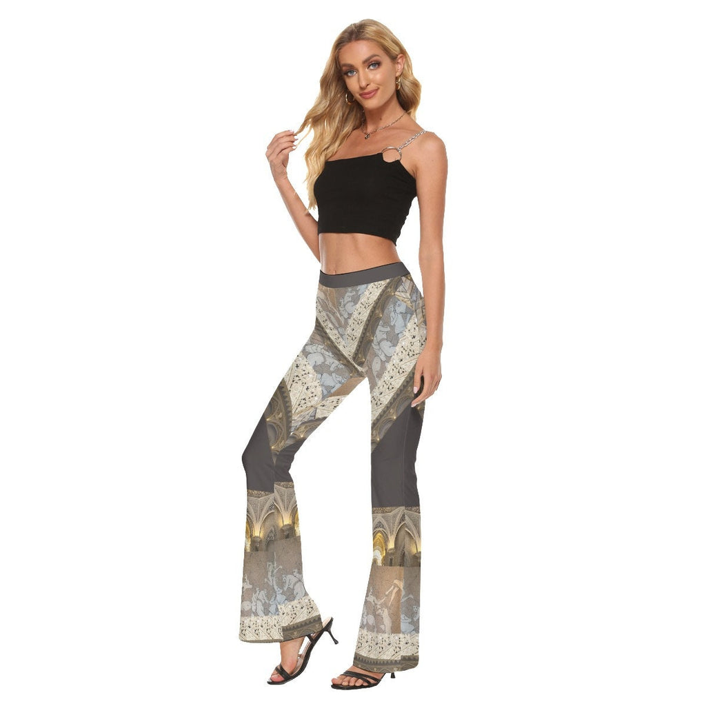 Real Life Fairyland Women's Skinny Flare Pants