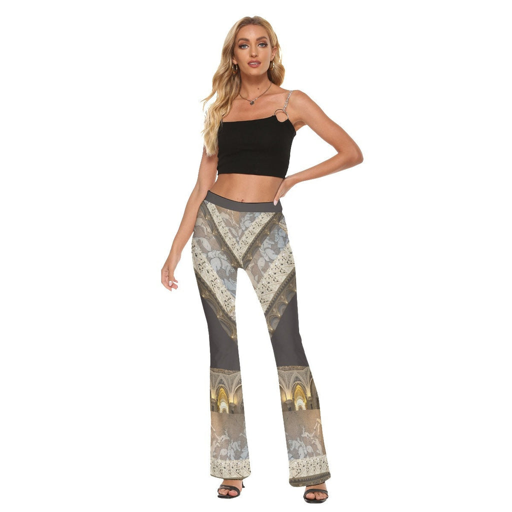 Real Life Fairyland Women's Skinny Flare Pants