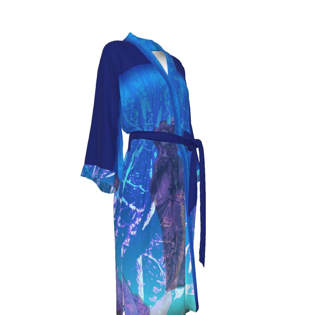 Woman's Honor Women's Satin Kimono Robe