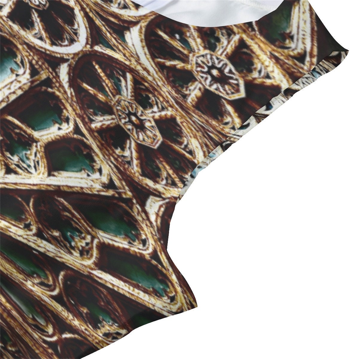 Livaria Architectural Chiffon Sleeveless Dress