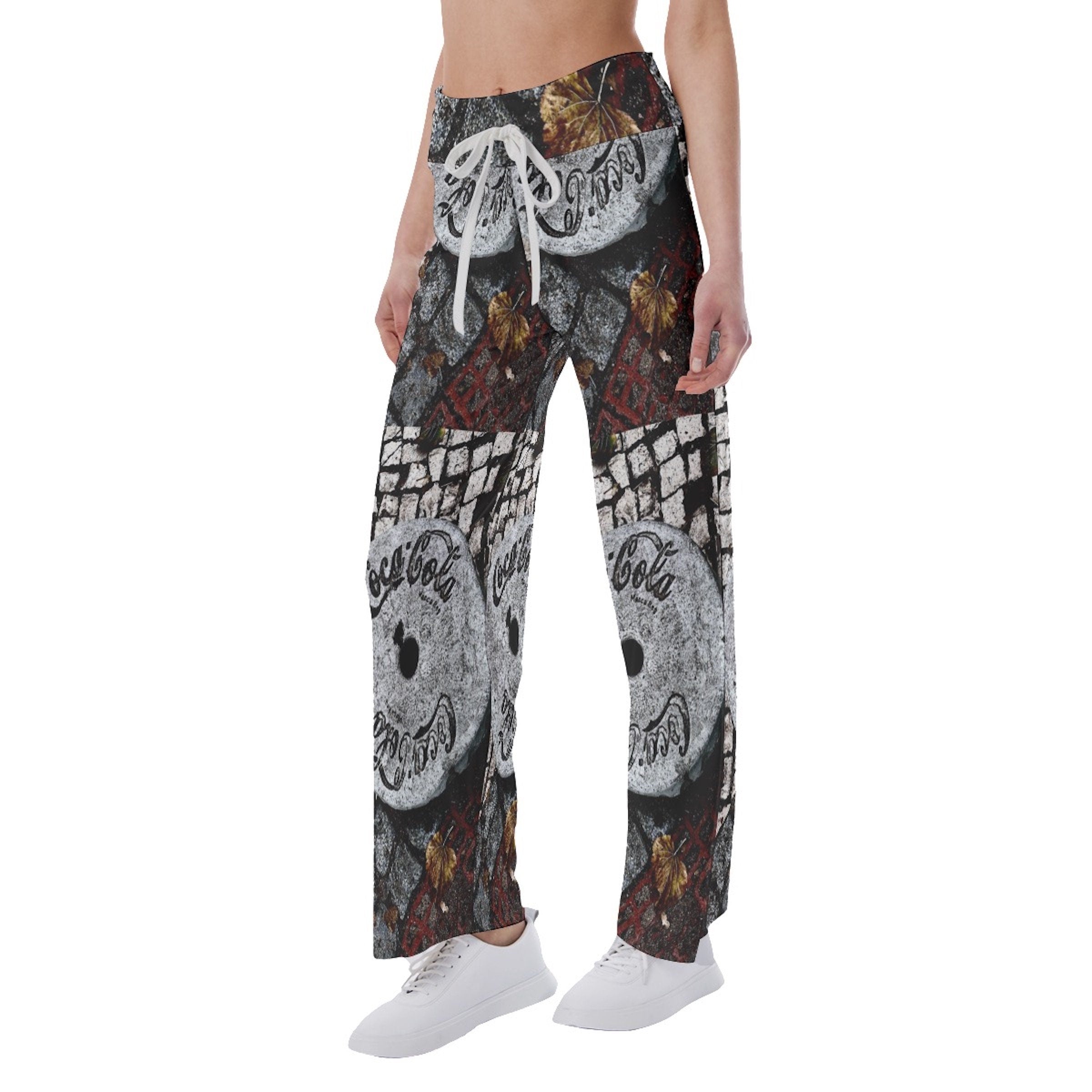 Coke Women's High-waisted  Straight Trouser