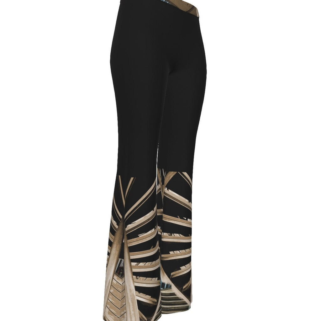 What to Do Now Simple Skinny Flare Pants