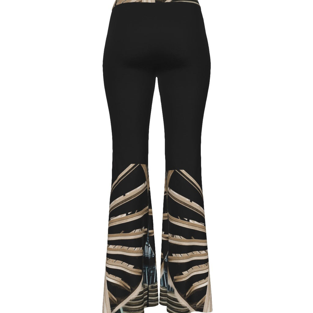 What to Do Now Simple Skinny Flare Pants