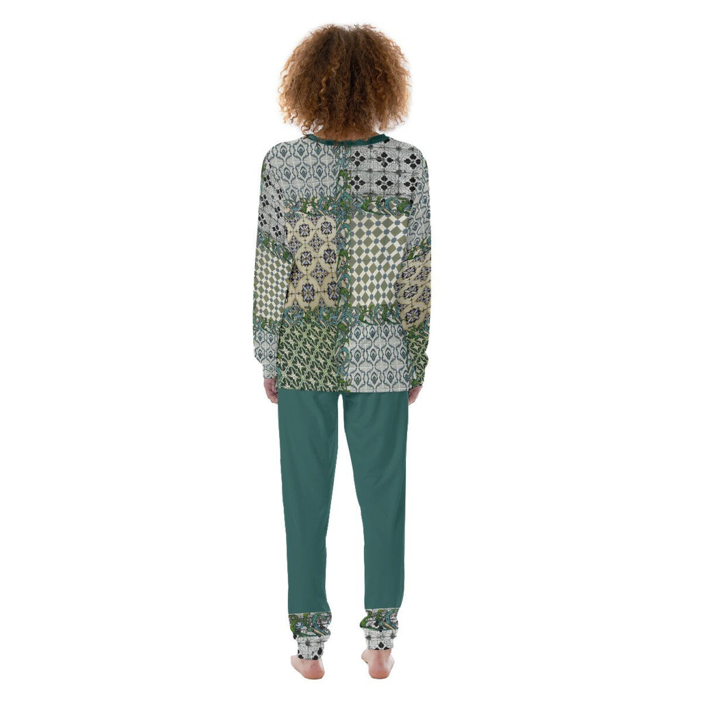 Portugal Greens Pajama Set