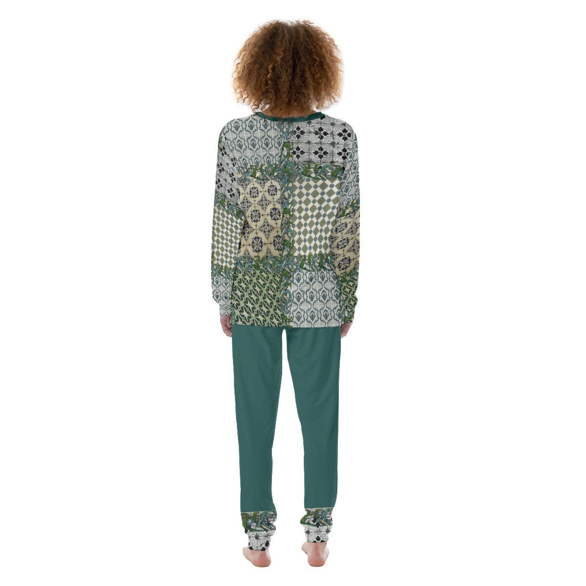 Portugal Greens Pajama Set