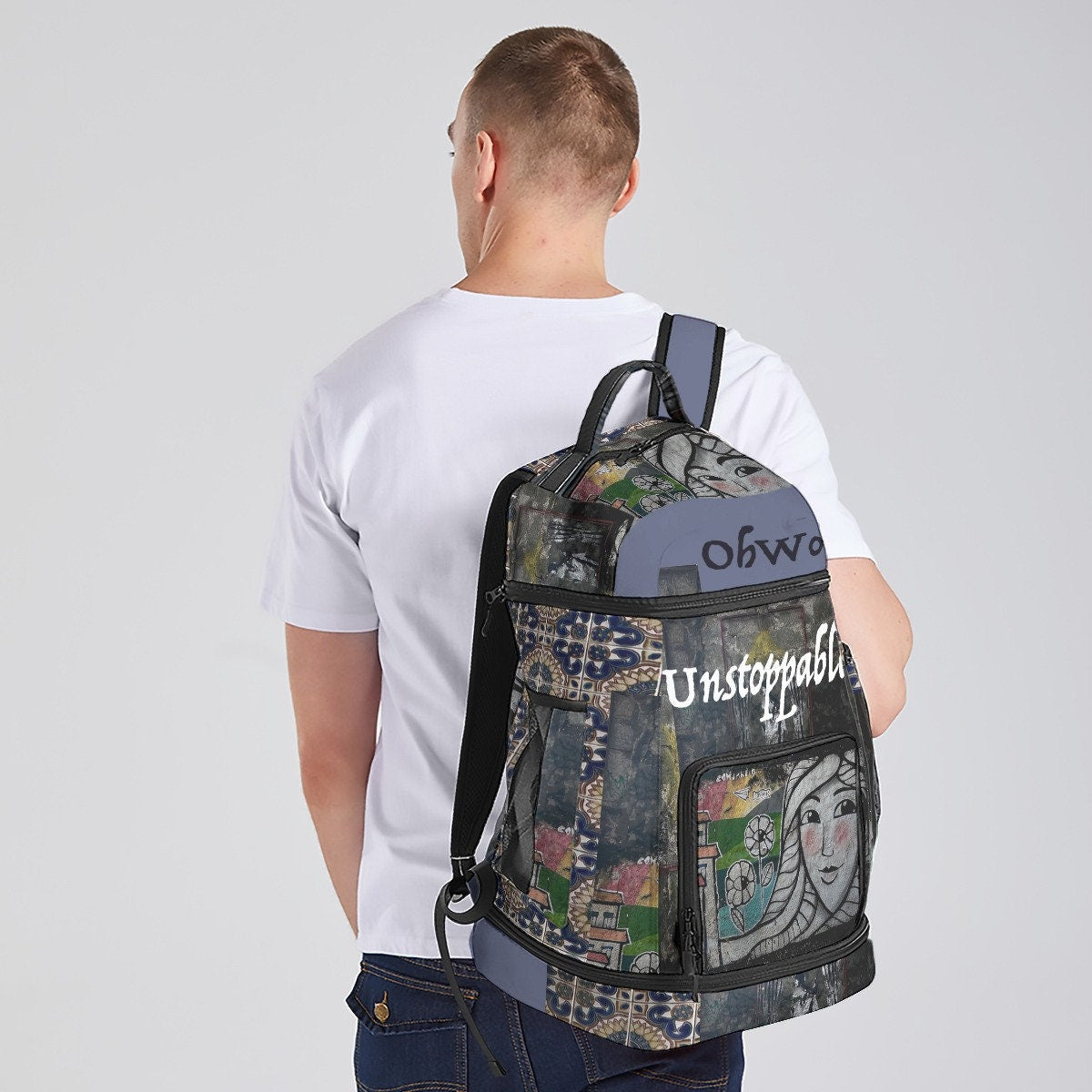 Unstoppsnlr Graffiti Backpack