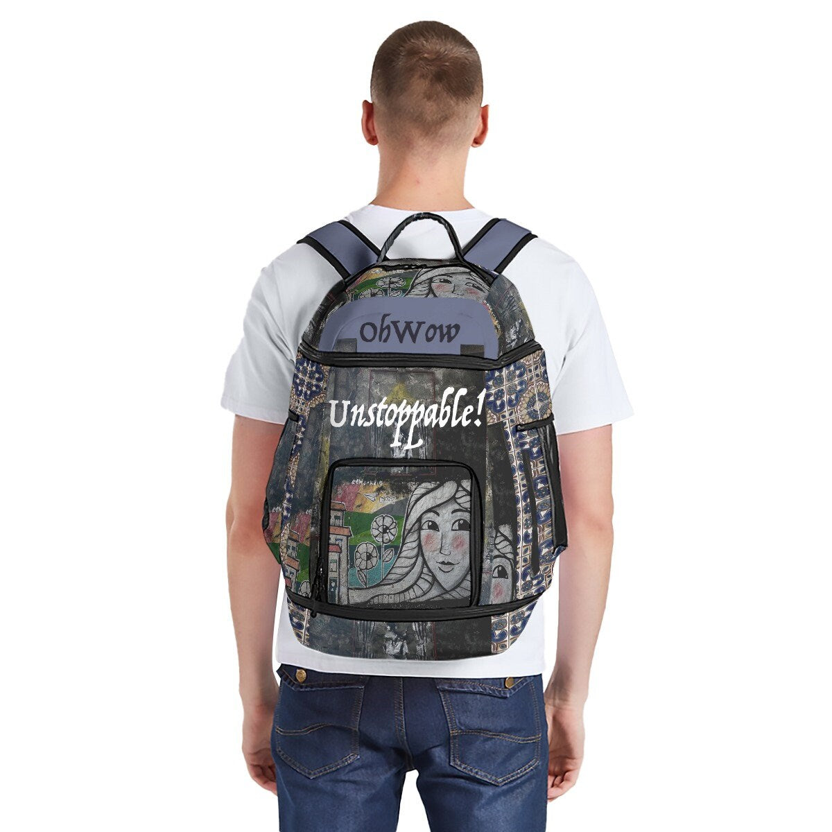 Unstoppsnlr Graffiti Backpack