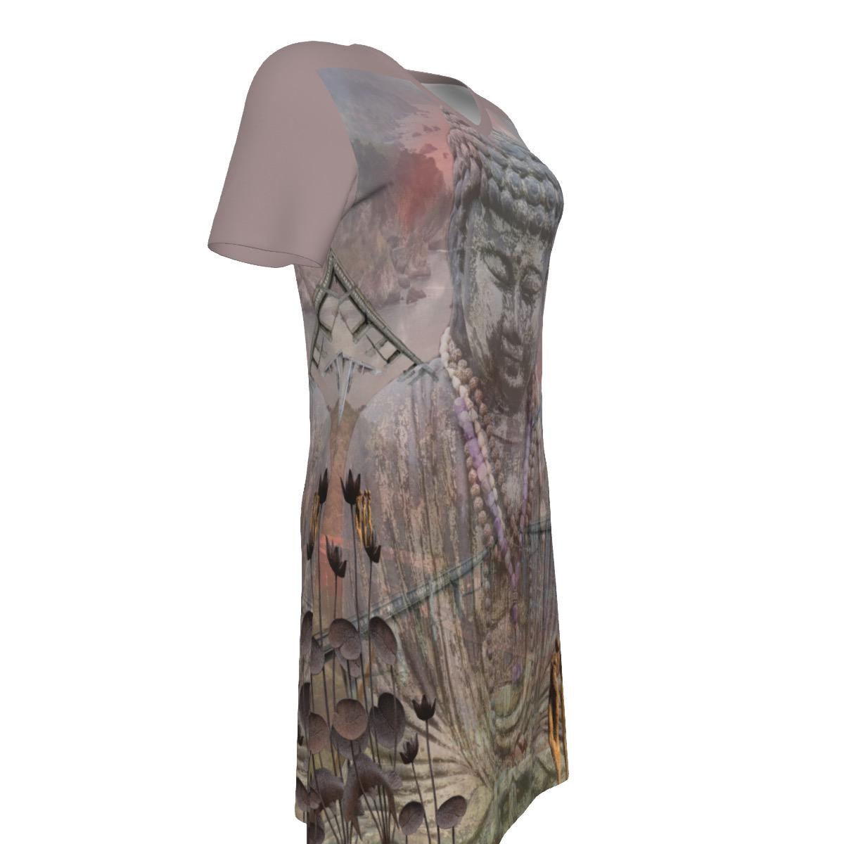 All Roads Women's Cotton V-Neck Dress