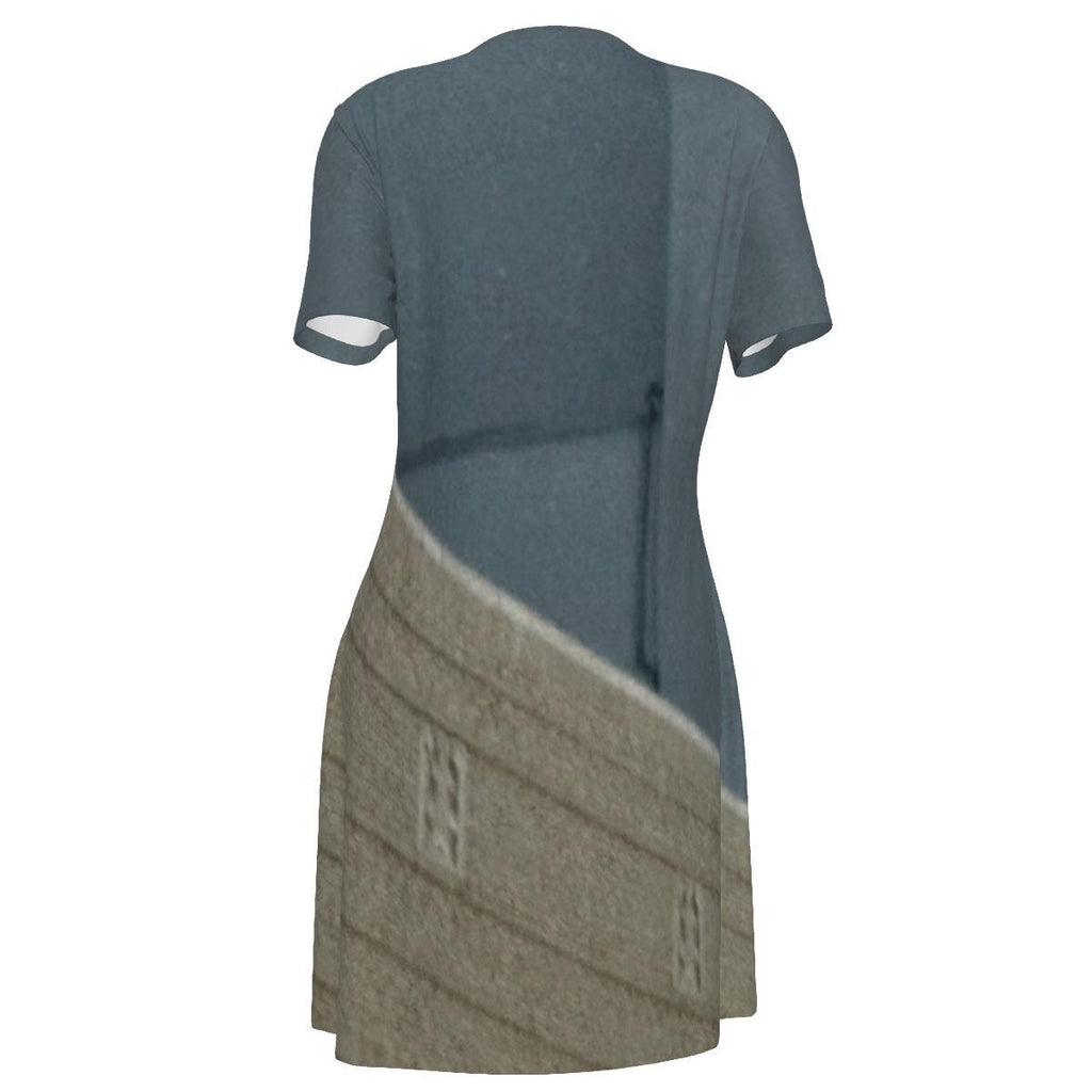 Archictural New Mexico Short Sleeve Dress
