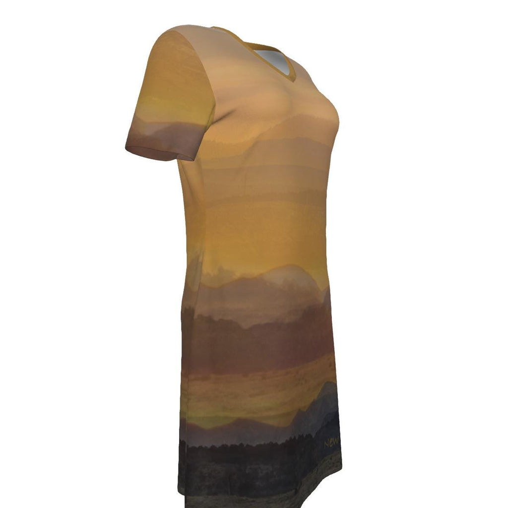 Horizon New Mexico All Cotton Short Sleeve Dress