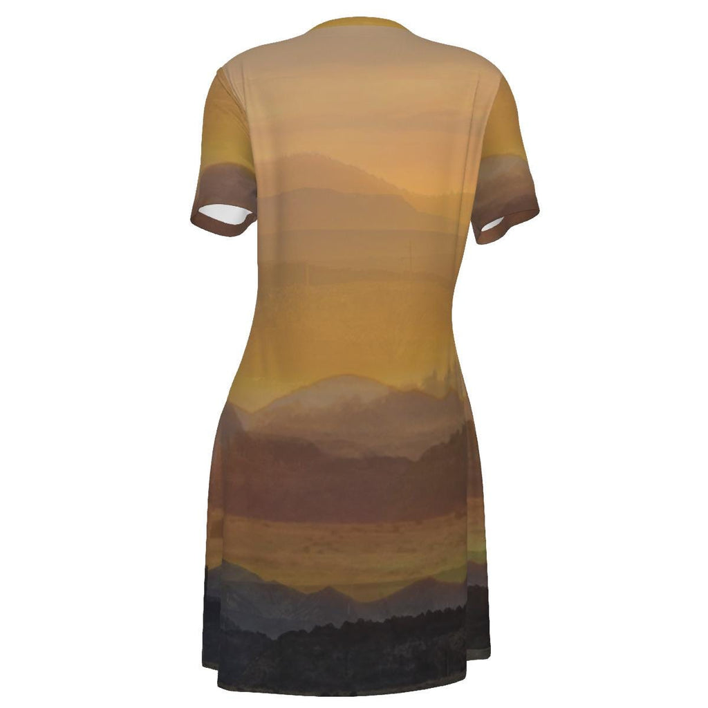 Horizon New Mexico All Cotton Short Sleeve Dress