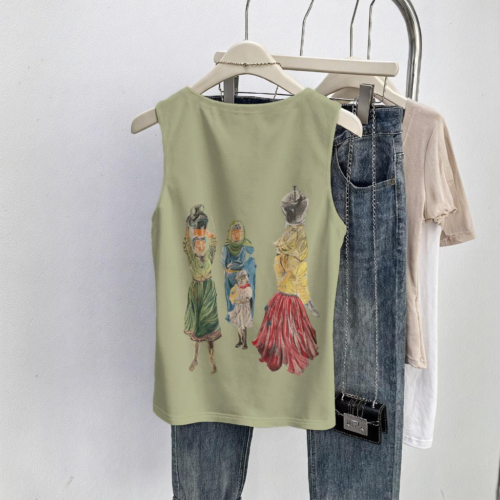 New Mexico Women Cotton Sleeveless Tee