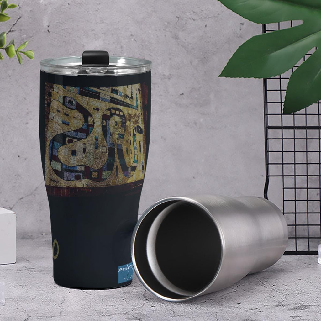 New Mexico Murals Cone Tumbler