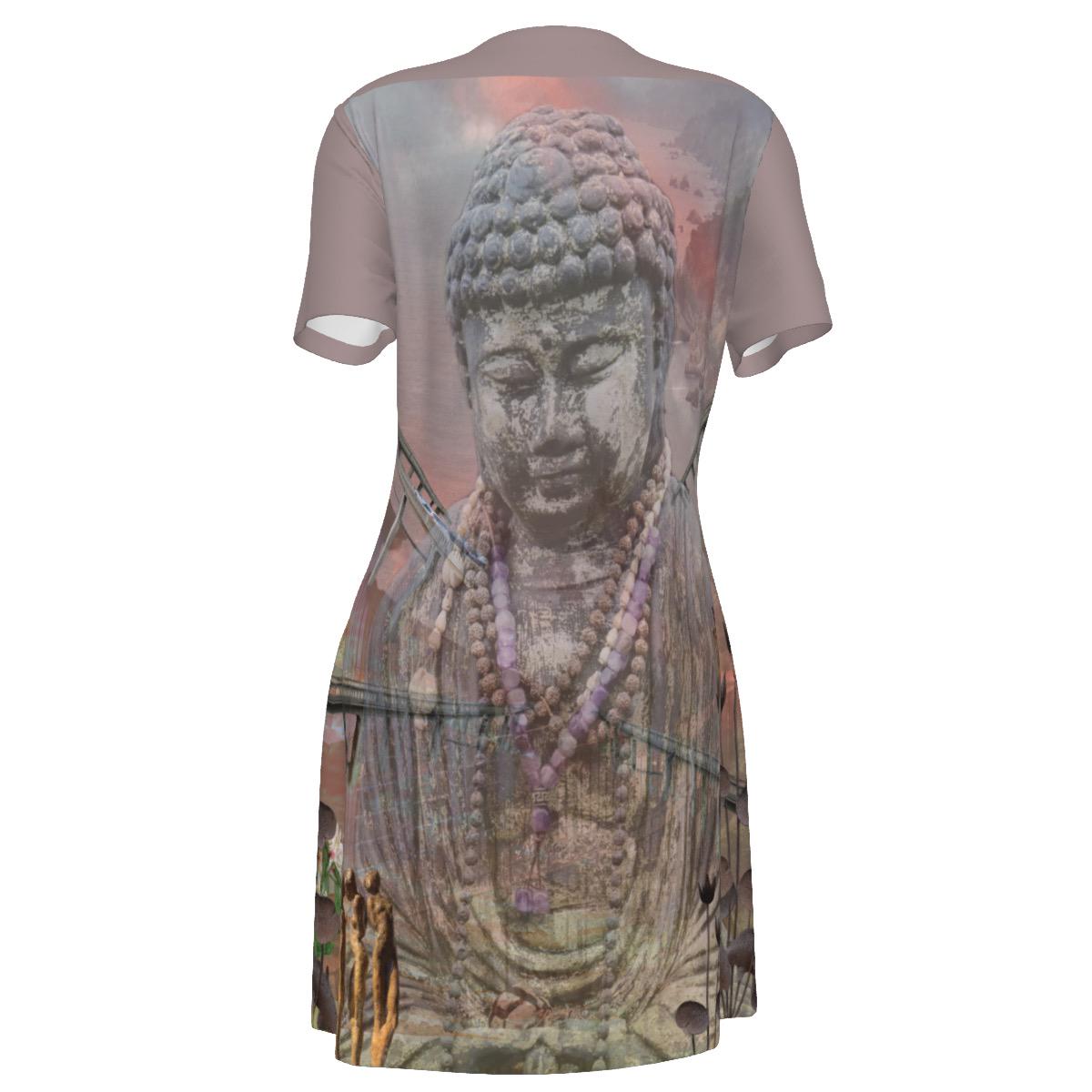 All Roads Women's Cotton V-Neck Dress
