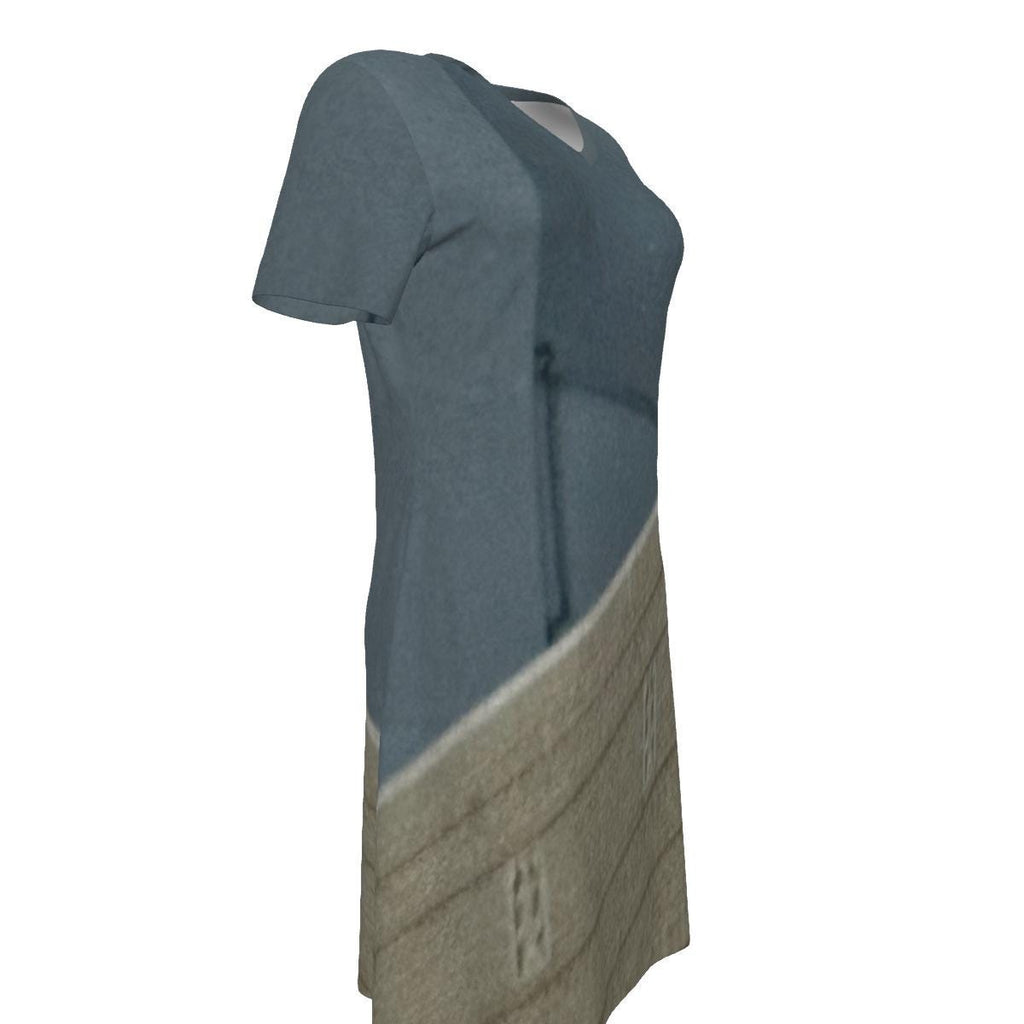 Archictural New Mexico Short Sleeve Dress
