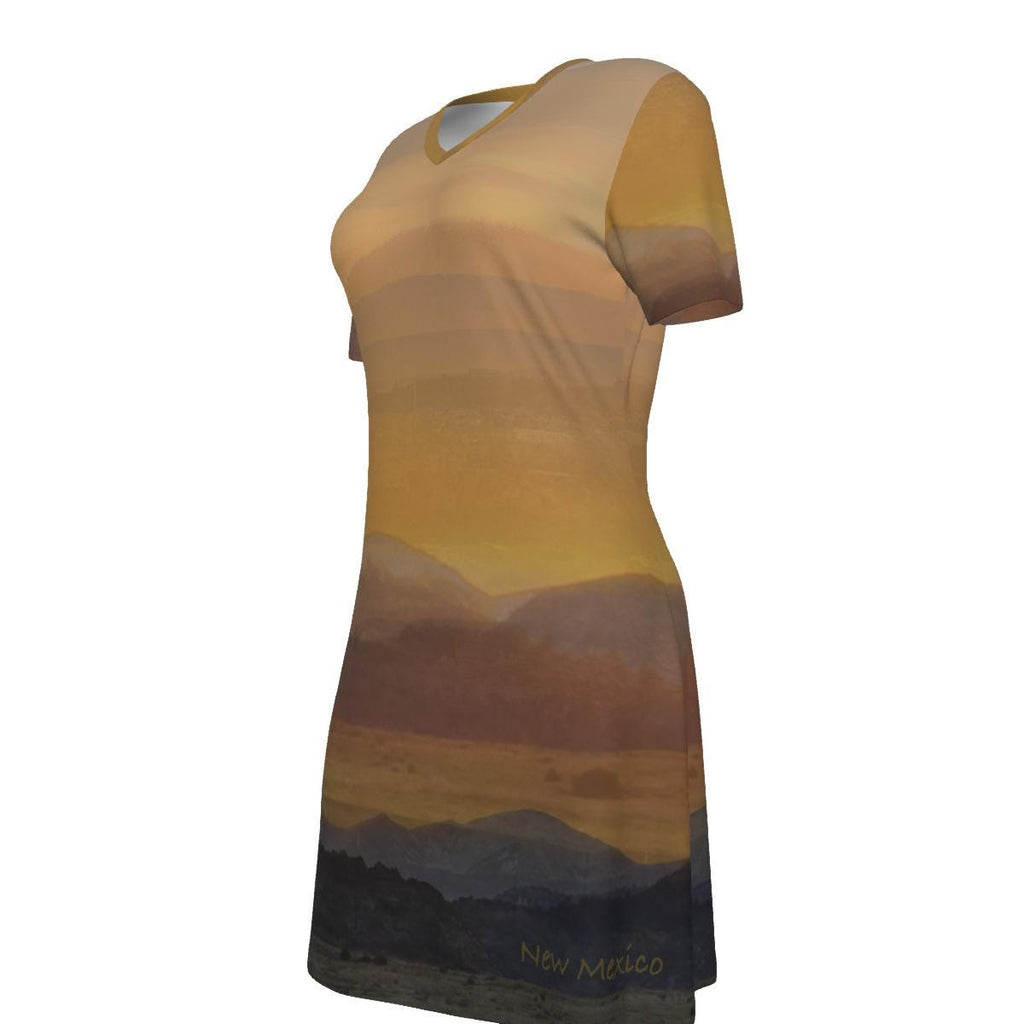 Horizon New Mexico All Cotton Short Sleeve Dress