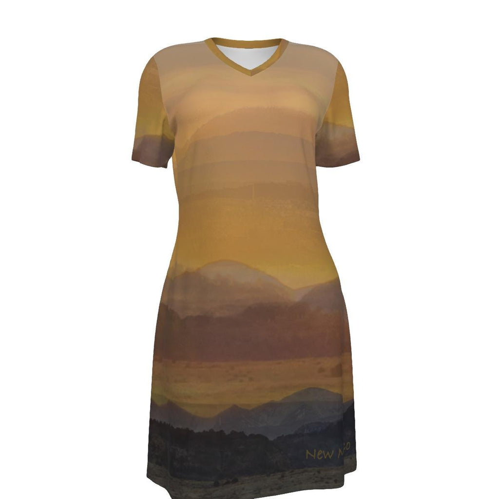 Horizon New Mexico All Cotton Short Sleeve Dress