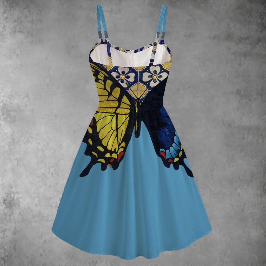 New Mexico Blues Women's Spaghetti Strap Dress